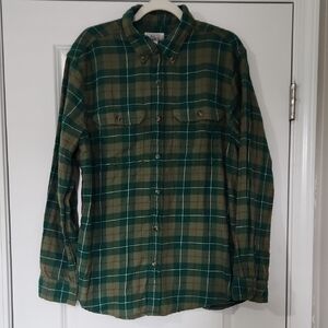 Ocean & Coast Men's Long Sleeve Plaid Flannel Shirt - Size L